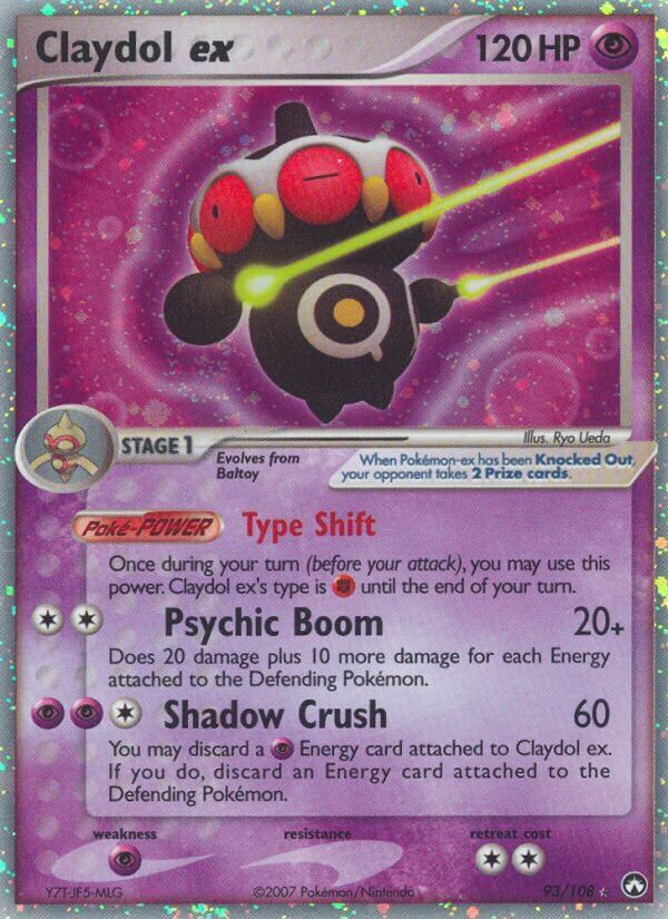 Claydol ex - 93/108 - EN