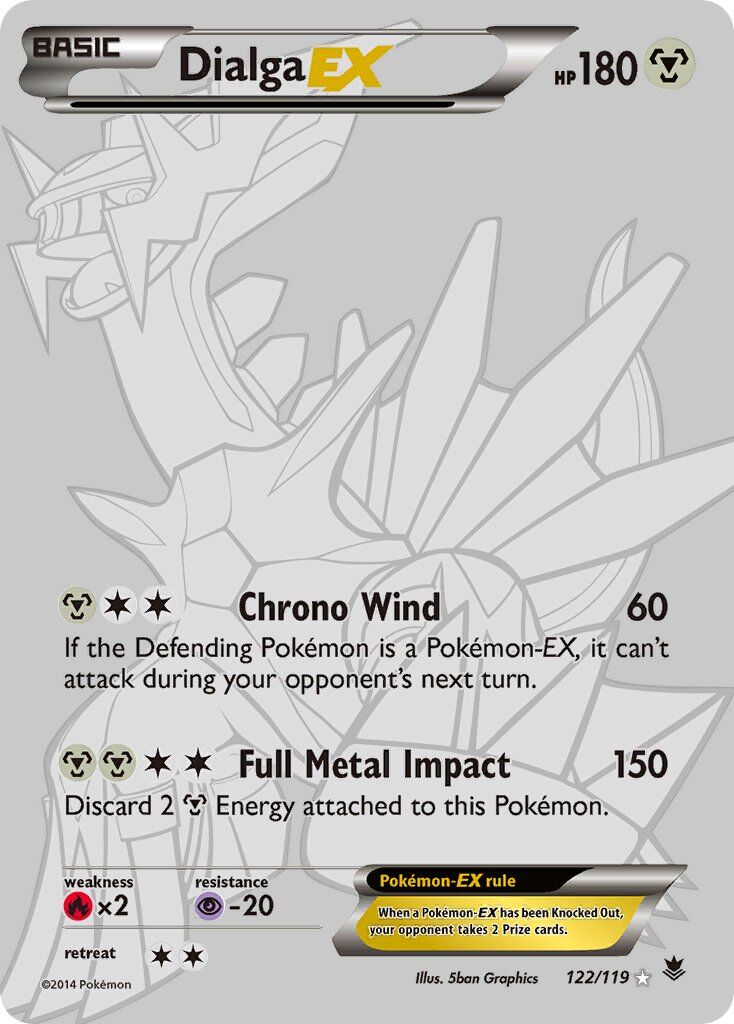 Dialga-EX - 122/119 - EN Dialga-EX - 122/119 - EN
