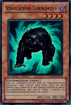 Stahlschar-Torwärter - Yu-Gi-Oh!