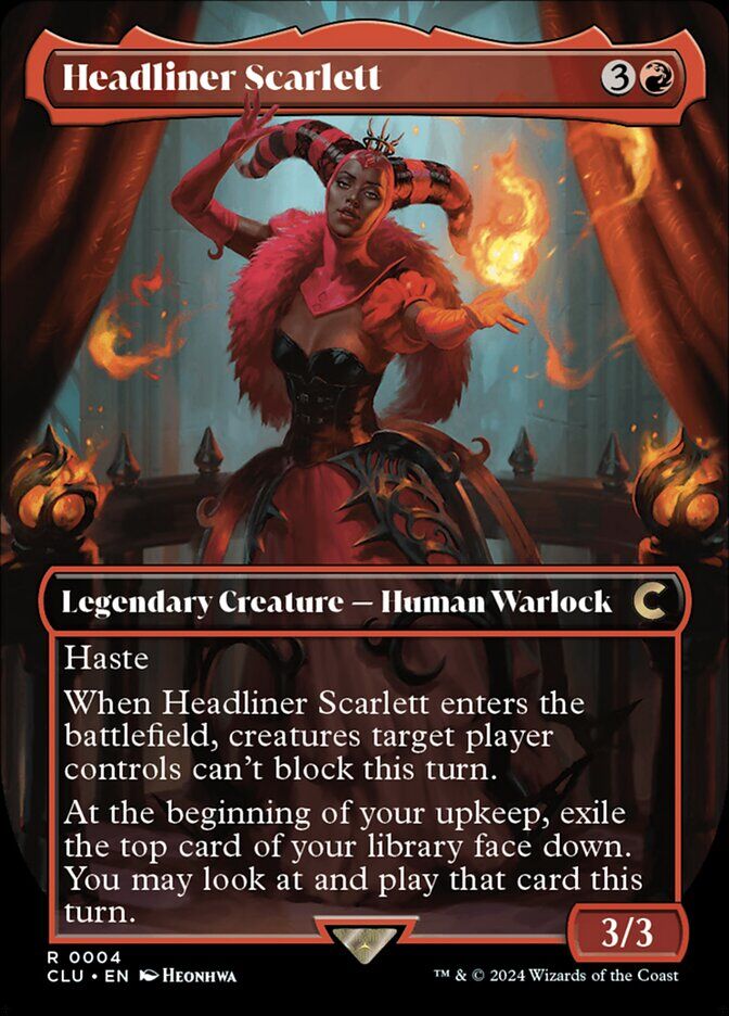 Headliner Scarlett - CLU 4 Headliner Scarlett - CLU 4