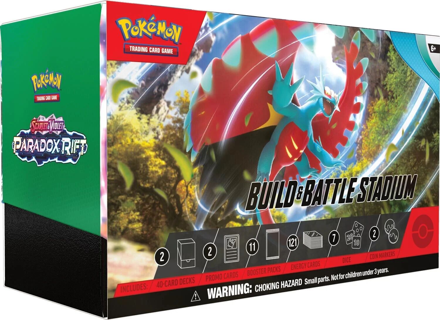Pokémon TCG: Scarlet & Violet - Paradox Rift Build & Battle Stadium - EN Pokémon TCG: Scarlet & Violet - Paradox Rift Build & Battle Stadium - EN