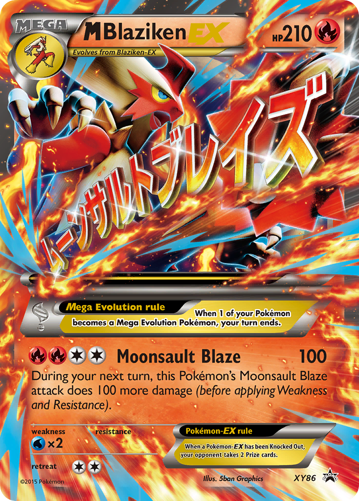 M Blaziken-EX - XY86 - EN M Blaziken-EX - XY86 - EN