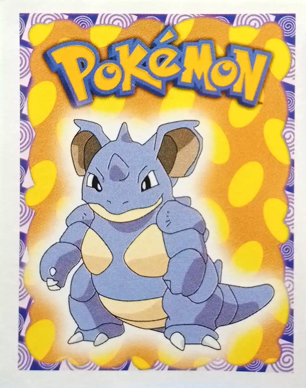 Nidoqueen - 31 - Merlin Sticker Series 1 Nidoqueen - 31 - Merlin Sticker Series 1