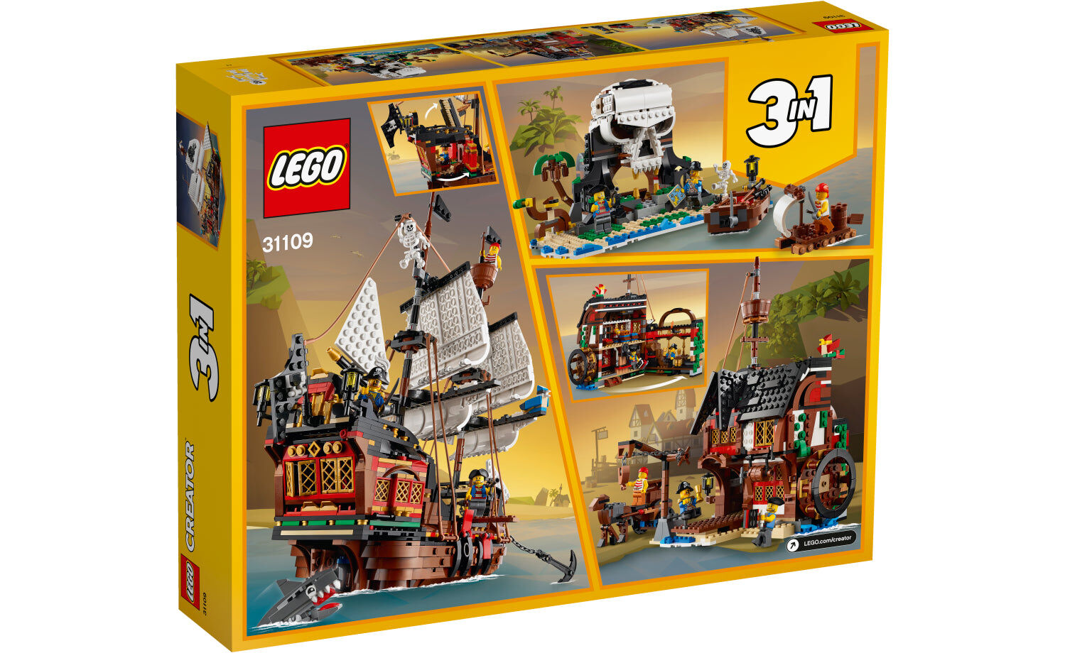 LEGO Creator 3-in-1 Pirate Ship 31109