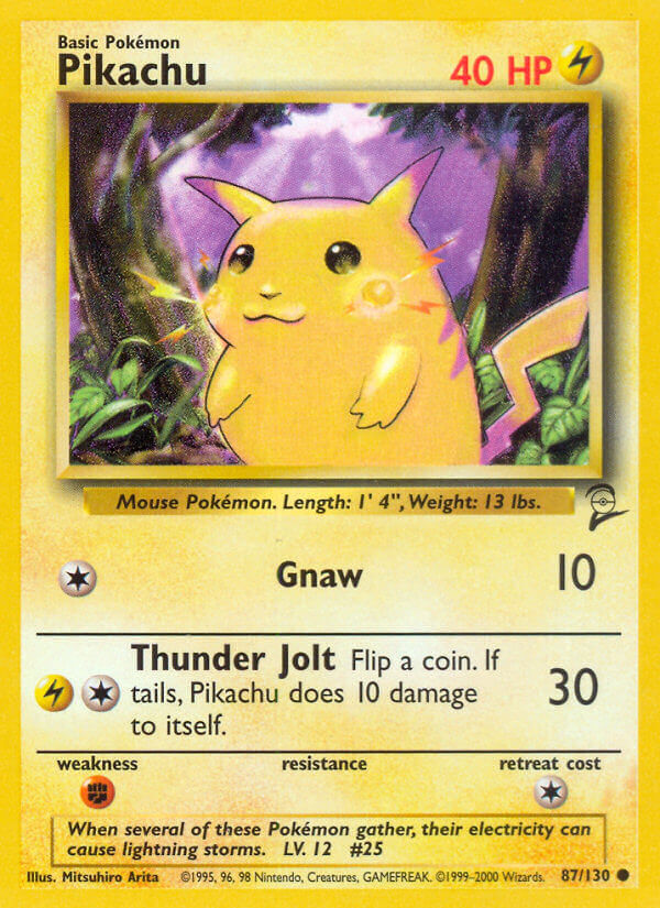Pikachu - 87/130 - EN