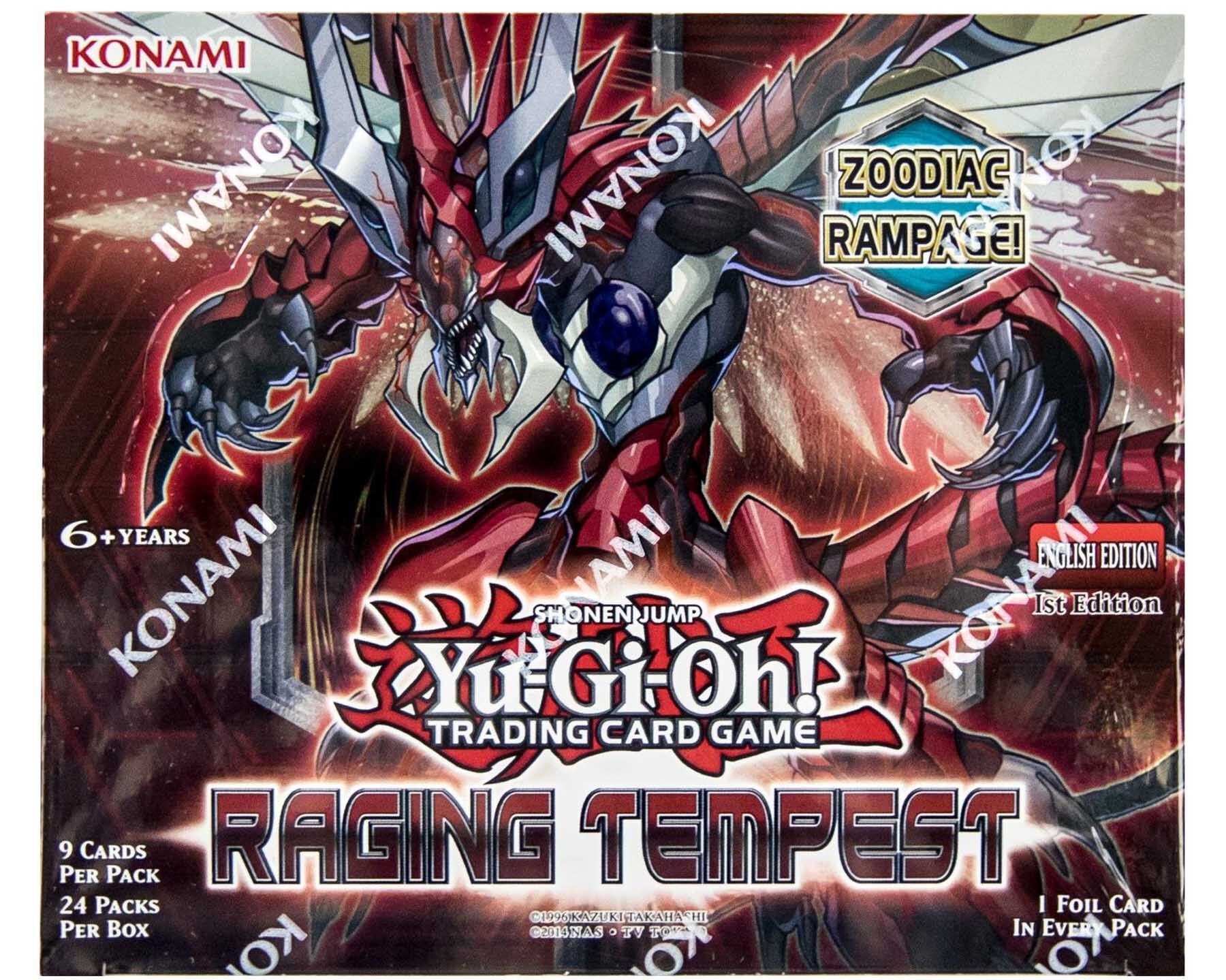 Raging Tempest Booster Display - 1. Auflage - Yu-Gi-Oh! - EN