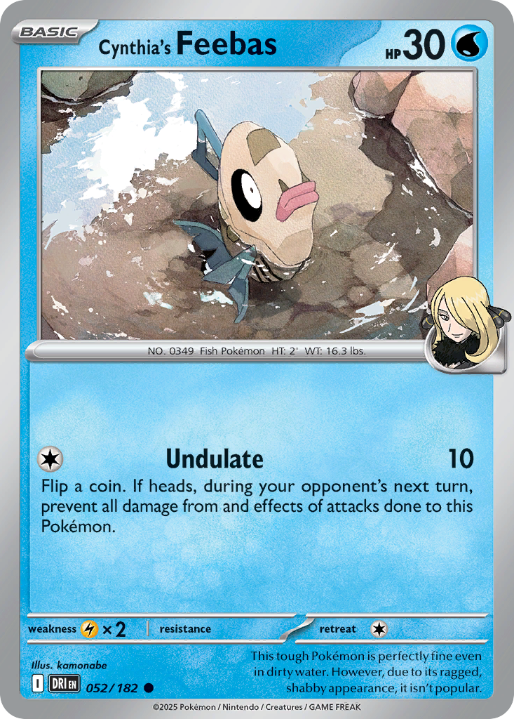 Cynthia’s Feebas - 052/182 - EN