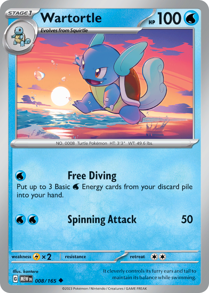 Wartortle - 008/207 - EN Wartortle - 008/207 - EN
