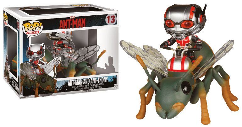Ant-Man POP! Rides Vinyl Fahrzeug mit Figur Ant-Man & Ant-Thony 12 cm Ant-Man POP! Rides Vinyl Fahrzeug mit Figur Ant-Man & Ant-Thony 12 cm