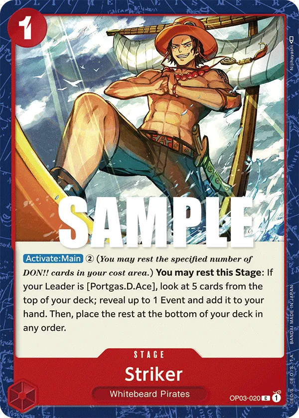 Striker - OP03-020 Striker - OP03-020