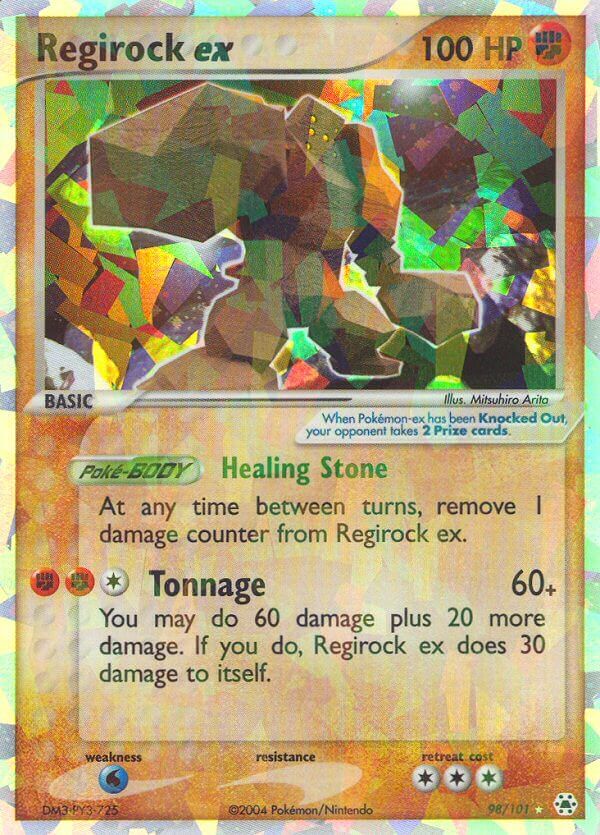 Regirock ex - 98/101 - EN