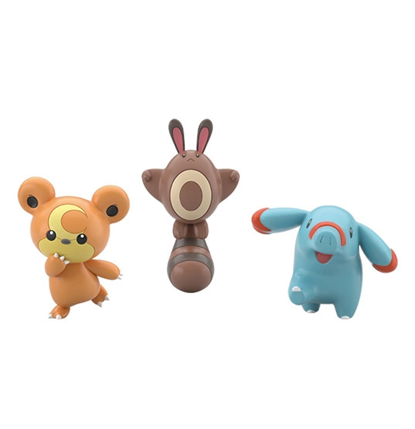 Scale World Johto Region 15 Teddiursa & Sentret & Phanpy Scale World Johto Region 15 Teddiursa & Sentret & Phanpy