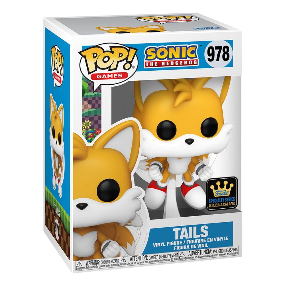 Sonic The Hedgehog POP! Games Vinyl Figure Tails 9cm