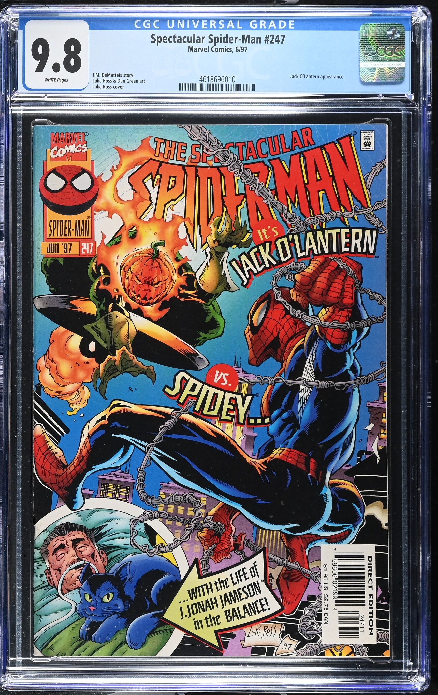 Spectacular Spider-Man #247 CGC 9.8 Spectacular Spider-Man #247 CGC 9.8