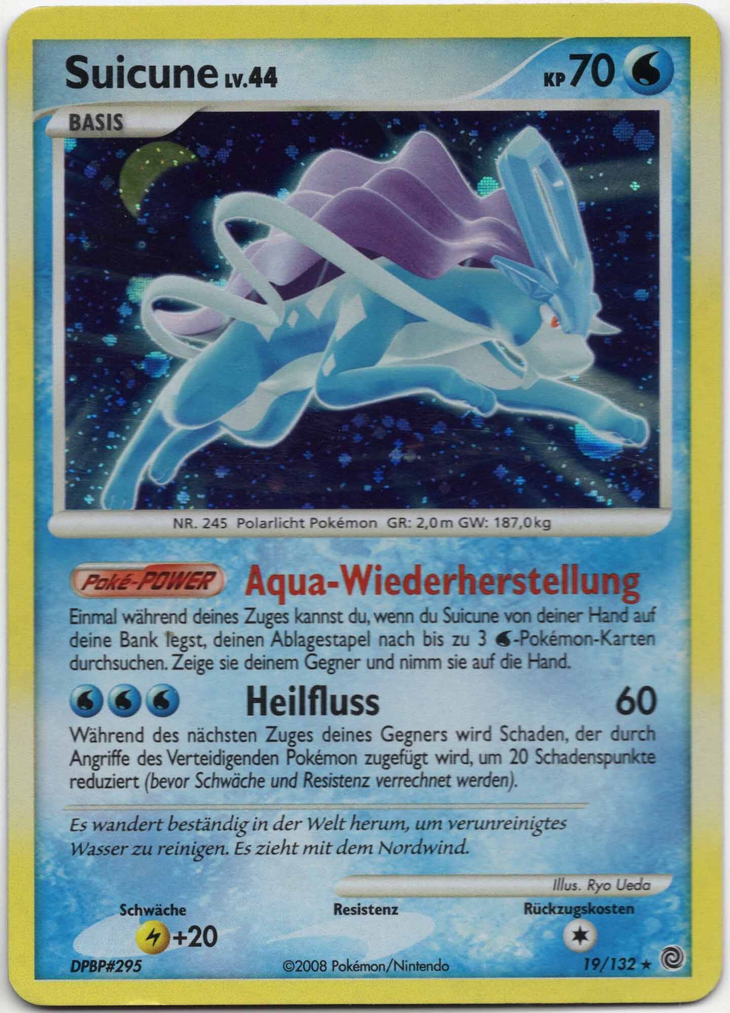suicune-lv-44-19-132-poke-mon-tcg-near-mint Suicune LV.44 - 19/132 - Pokémon TCG (Near Mint)
