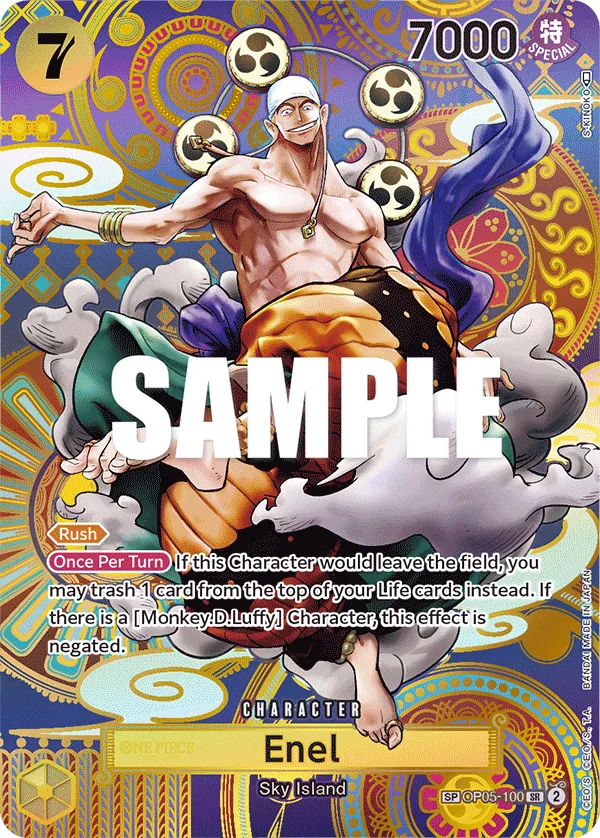 Enel - OP05-100 - Manga Art