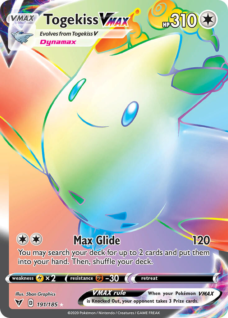 Togekiss VMAX - 191/185 - EN Togekiss VMAX - 191/185 - EN