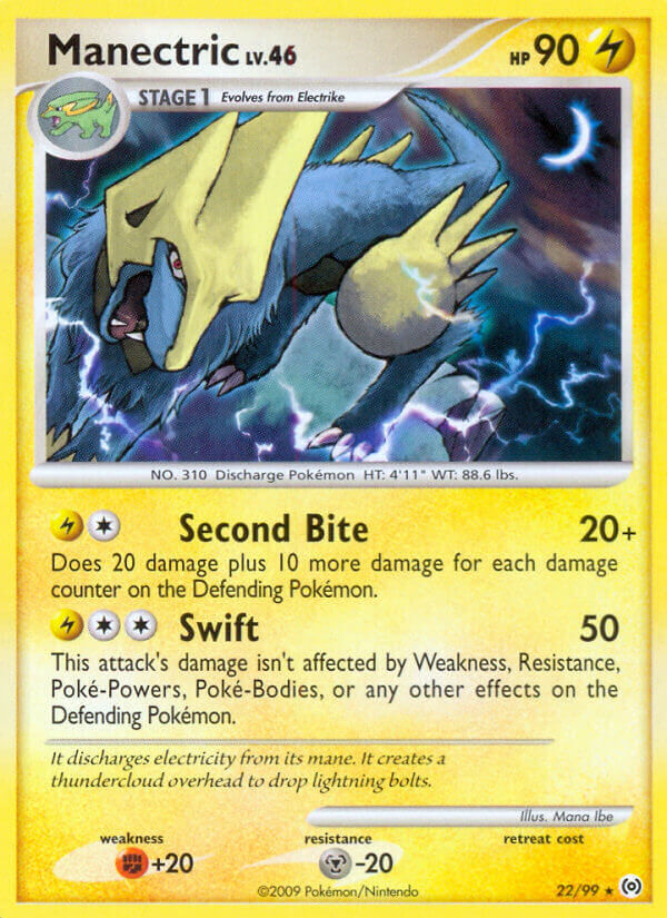 Manectric - 22/99 - EN Manectric - 22/99 - EN