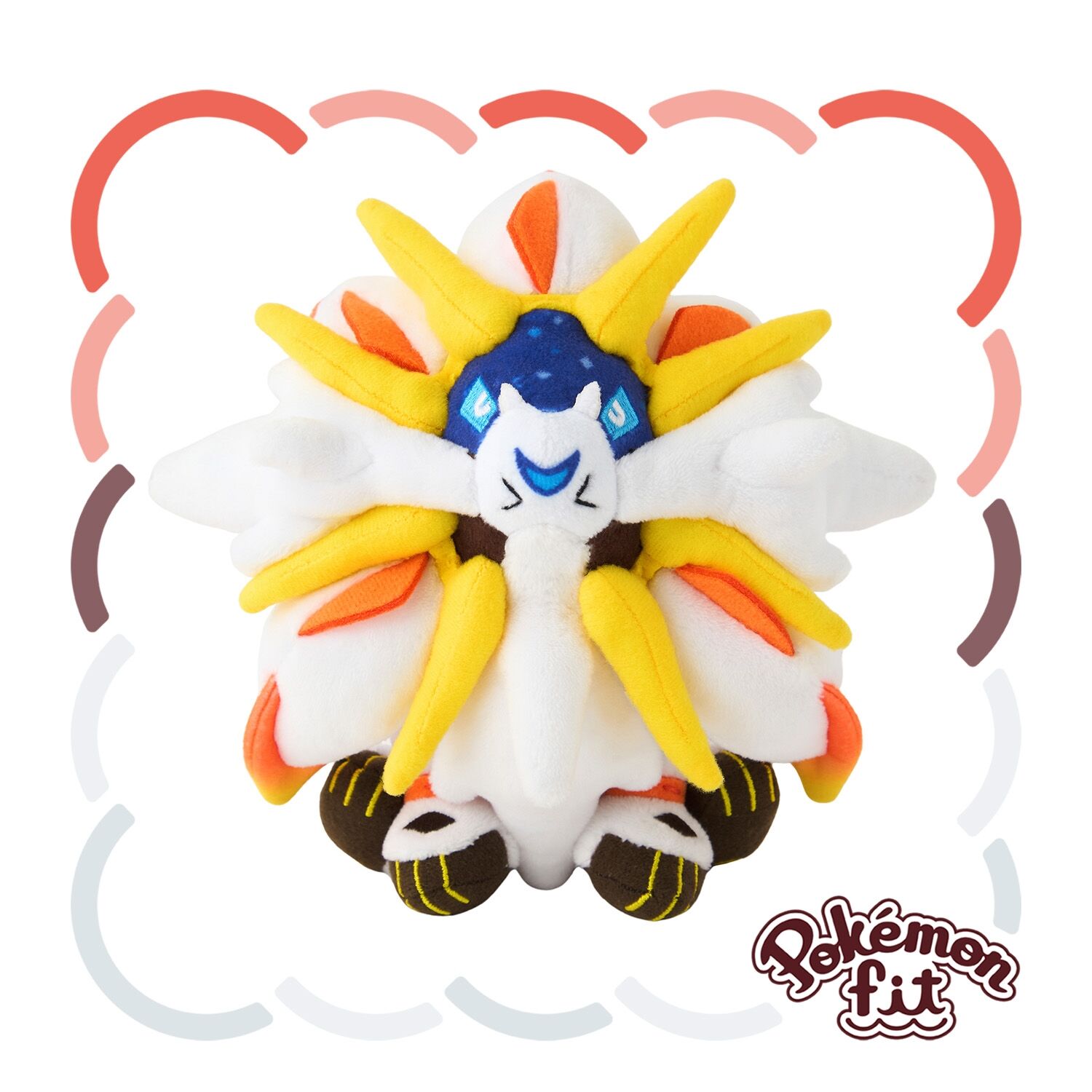 Solgaleo Sitting Cuties Plush - 16.0 cm