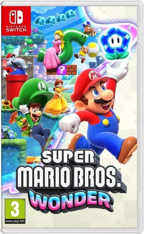 Super Mario Bros. Wonder - NEW Sealed - Nintendo Switch - EN Super Mario Bros. Wonder - NEW Sealed - Nintendo Switch - EN