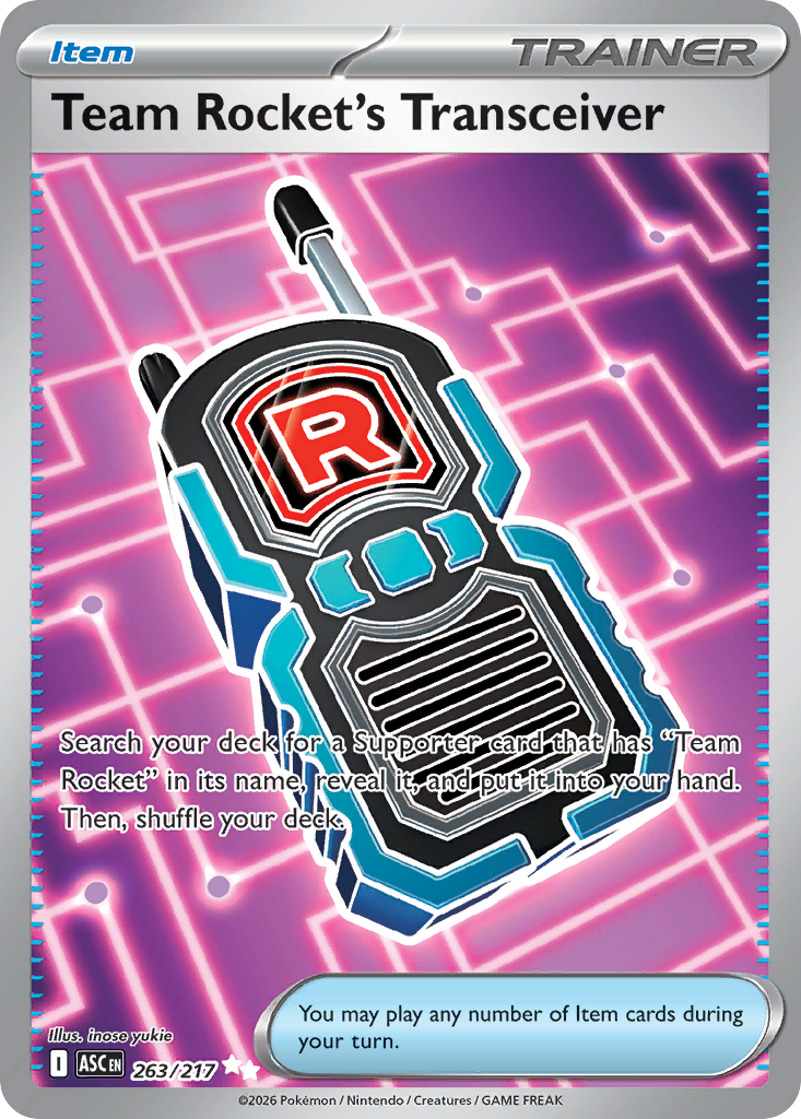 Team Rocket’s Transceiver - 263/217 - EN Team Rocket’s Transceiver - 263/217 - EN