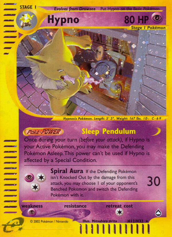 Hypno - H12/H32 - Holo Rare - EN
