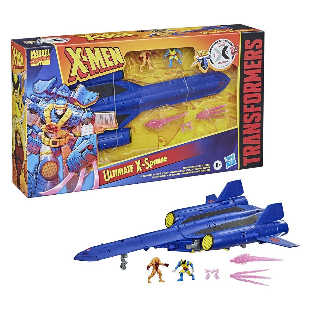 Transformers x Marvel X-Men Animated Actionfigur Ultimate X-Spanse 22 cm