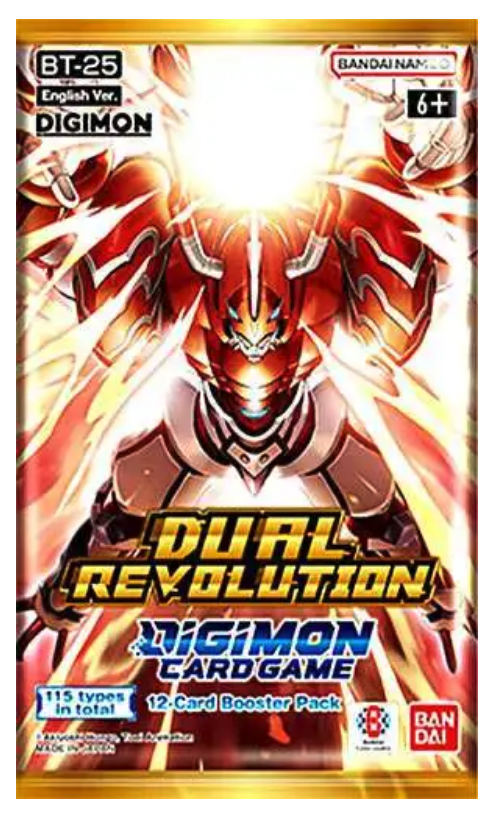 Dual Revolution (BT25) Booster Pack - Digimon Card Game - EN