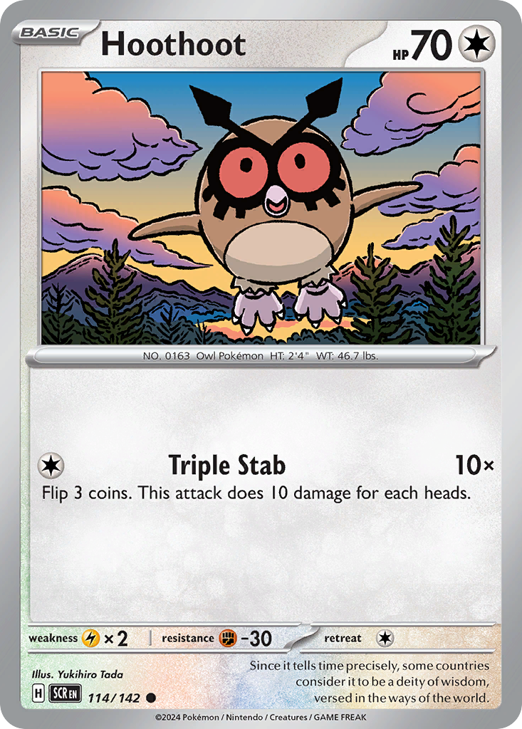 Hoothoot - 114/142 - EN