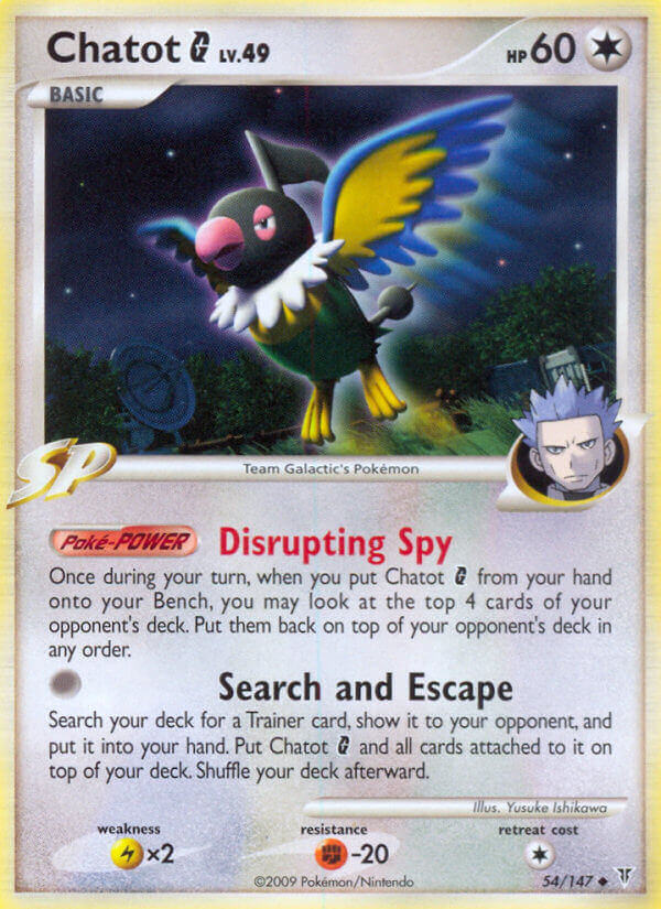 Chatot G - 54/147 - EN