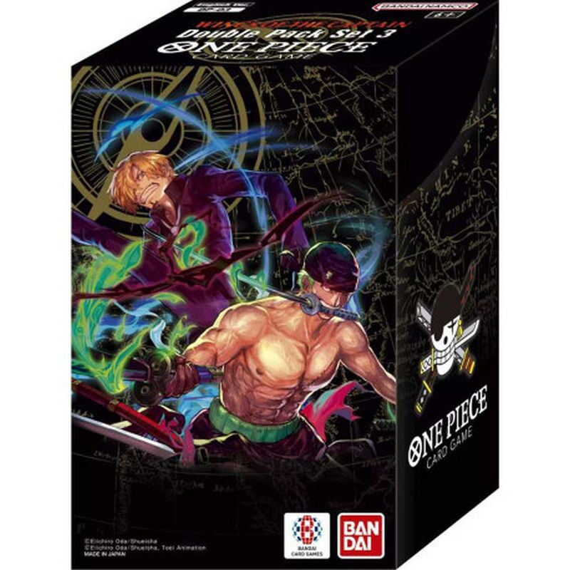 Wings of the Captain - Double Pack Set Vol. 3 DP03 - One Piece Card Game - EN