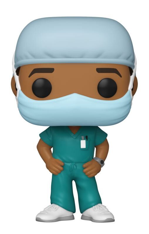 Front Line Worker POP! Heroes Vinyl Figur Male #2 9 cm Front Line Worker POP! Heroes Vinyl Figur Male #2 9 cm