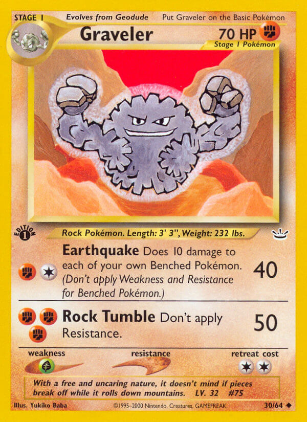 Graveler - 30/66 - 1st Edition - EN