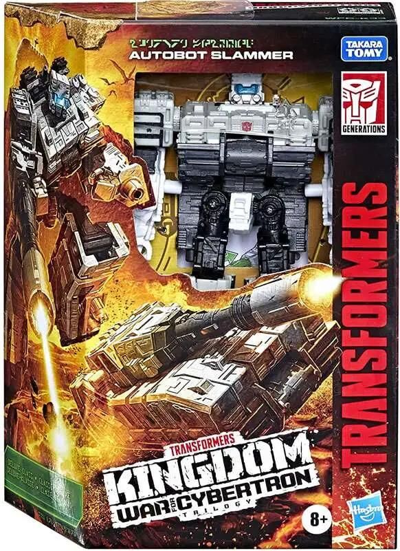 Transformers Generations Kingdom: War for Cybertron Autobot Slammer Deluxe Action Figure