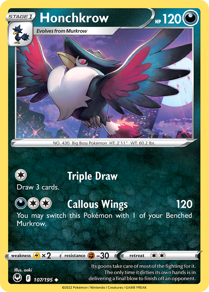 Honchkrow - 107/195 - EN