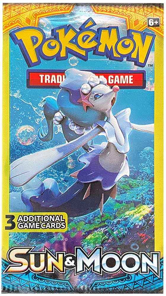 Pokémon Sun & Moon Base Set 3-Pack Booster - EN