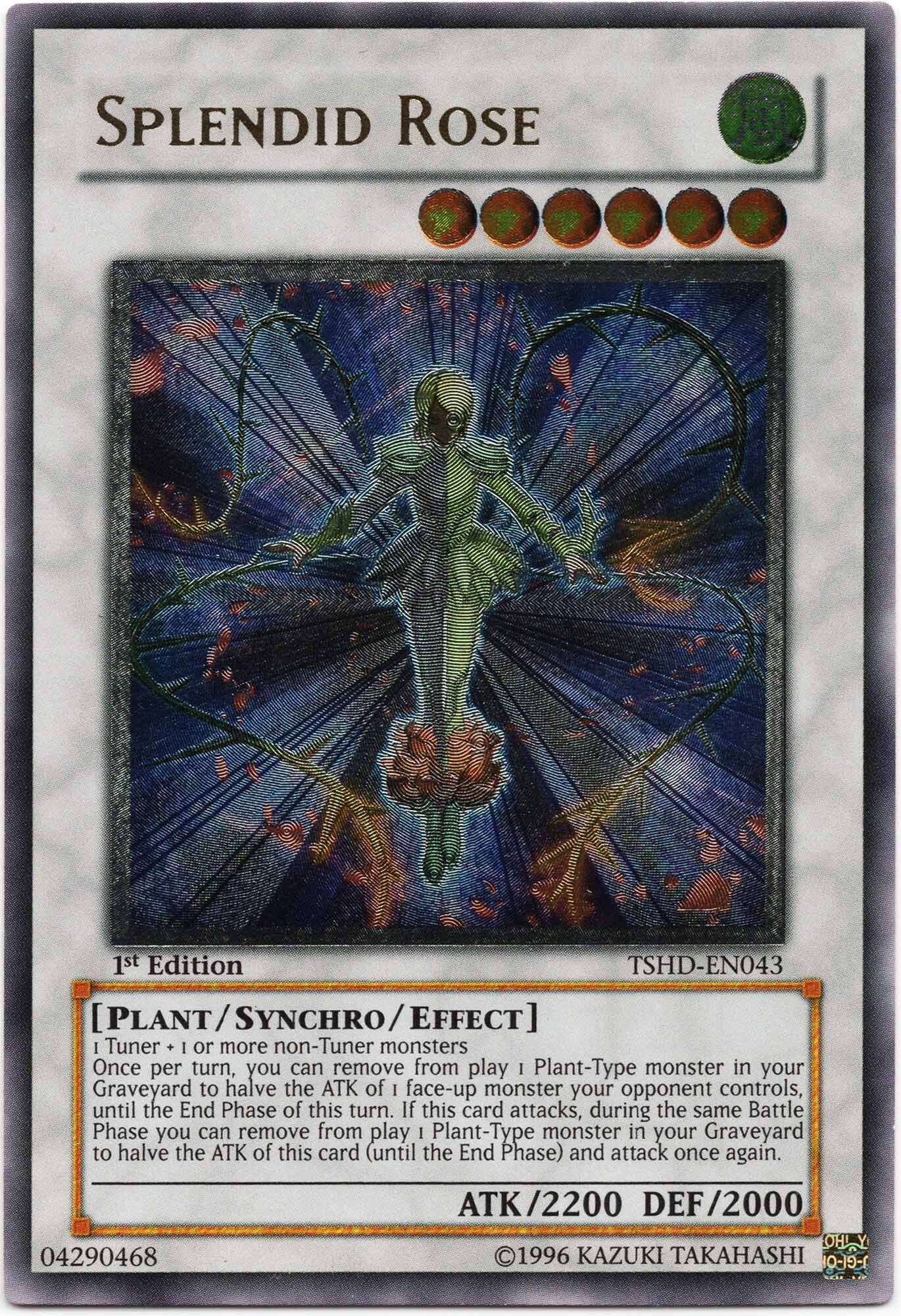 splendid-rose-tshd-en043-ultimate-rare-1st-edition-near-mint Splendid Rose - TSHD-EN043 - Ultimate Rare - 1st Edition (Near Mint)