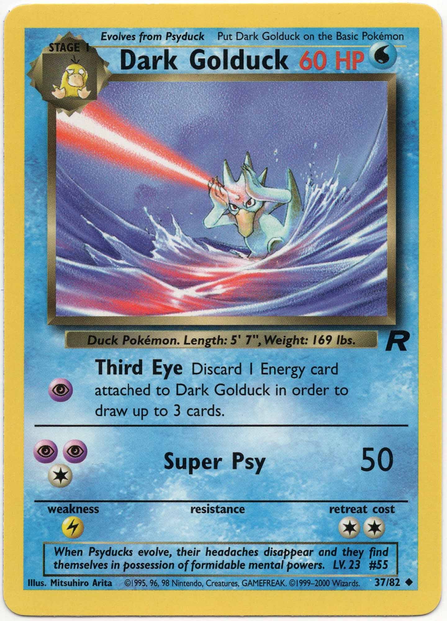 Dark Golduck - 37/82 - Pokémon TCG