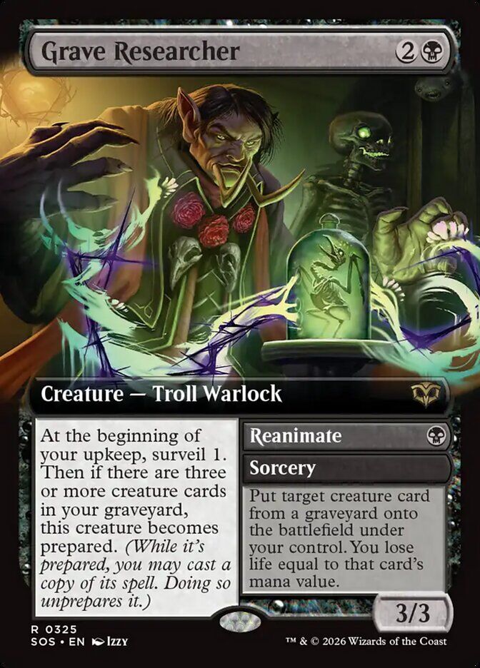 Grave Researcher // Reanimate - SOS 325 - Foil - EN - NM