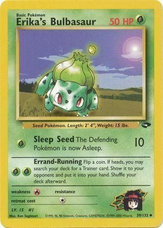 Erika’s Bulbasaur - 39/132 - Unlimited - EN