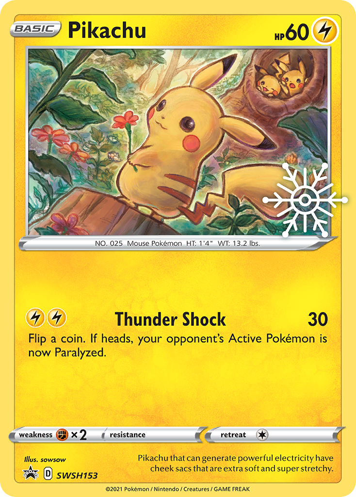 Pikachu - SWSH153/306 - EN
