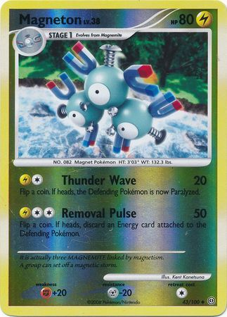 Magneton - 43/100 - Reverse Holo - EN Magneton - 43/100 - Reverse Holo - EN
