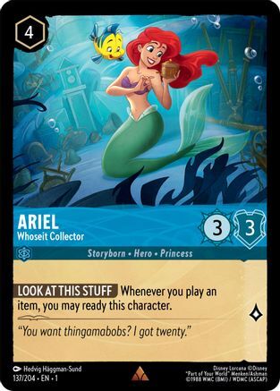 Ariel - Whoseit Collector - 137/204 - EN Ariel - Whoseit Collector - 137/204 - EN