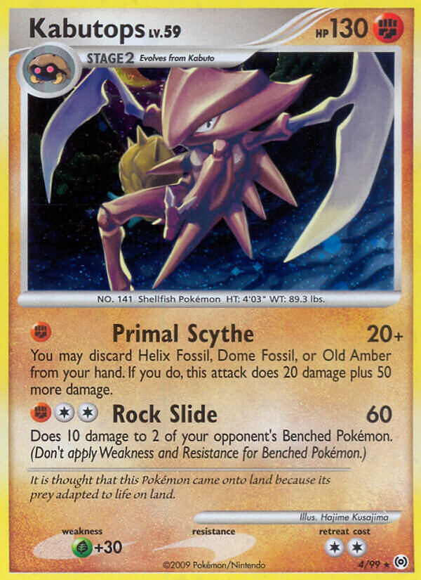 Kabutops - 4/99 - EN