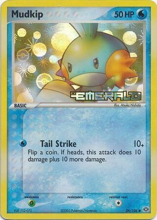 Mudkip - 56/106 - Reverse Holo - EN Mudkip - 56/106 - Reverse Holo - EN