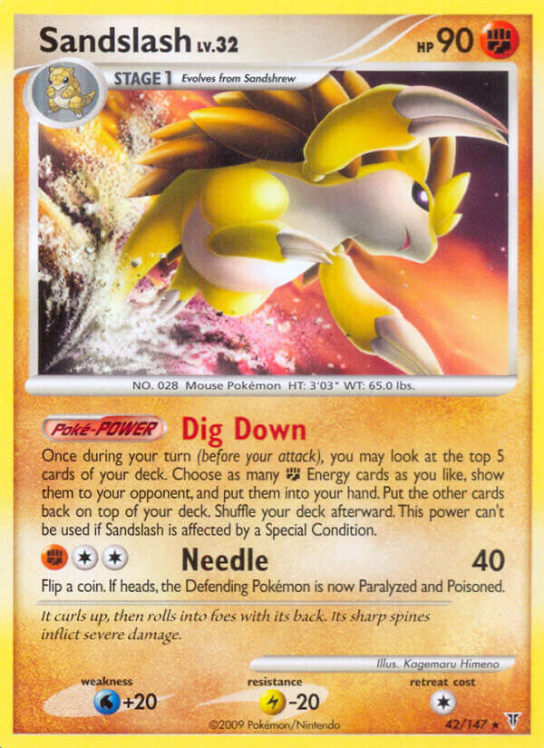 Sandslash - 42/147 - EN