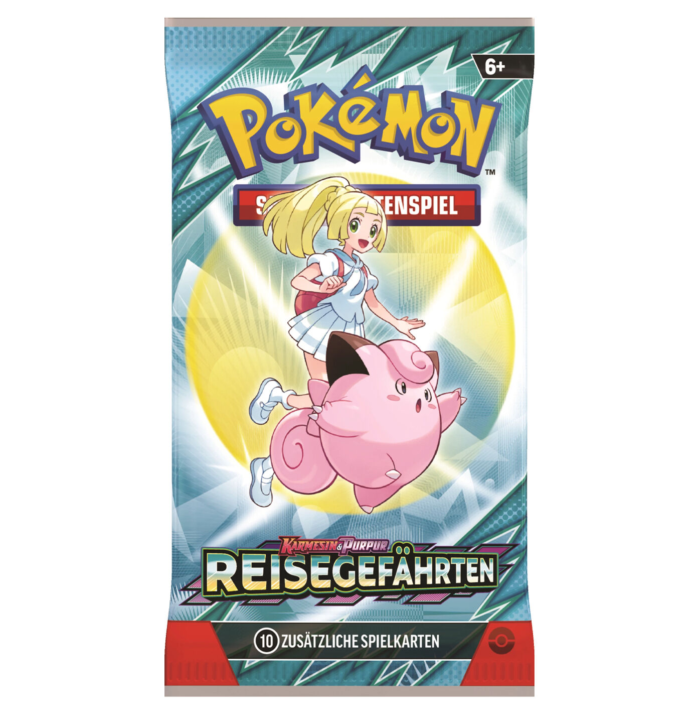 Pokémon TCG: Karmesin&Purpur - Reisegefährten (KP09) Booster Pack - DE
