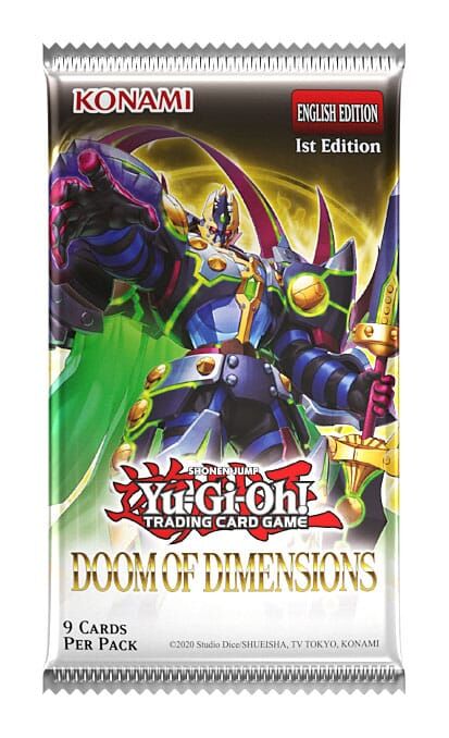 Doom of Dimensions Booster Pack - 1. Auflage - Yu-Gi-Oh! - EN 