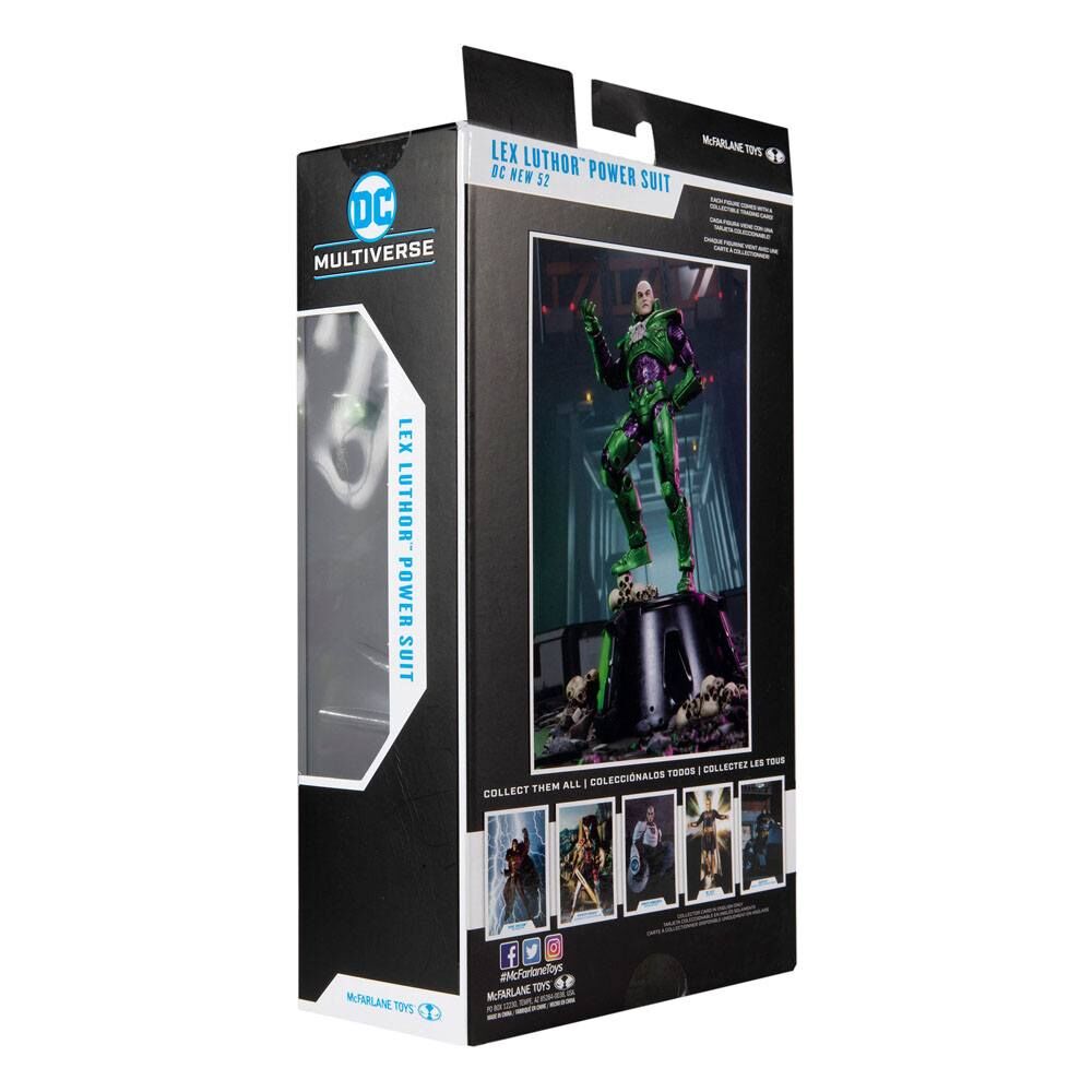 DC Multiverse Actionfigur Lex Luthor Power Suit DC New 52 18 cm