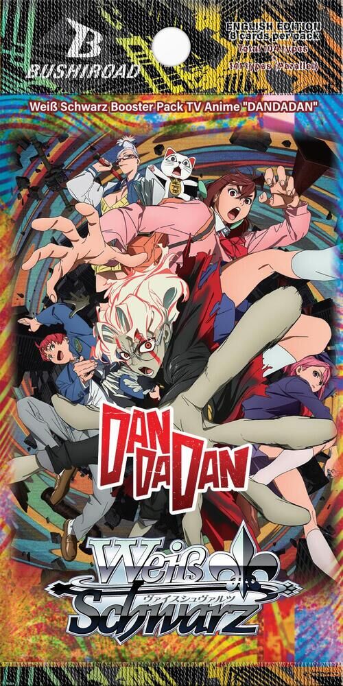 TV Anime "DANDADAN" Booster Pack - Weiss Schwarz TCG - EN TV Anime "DANDADAN" Booster Pack - Weiss Schwarz TCG - EN